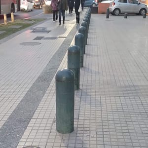 Bolardo Bala Fierro Fundido