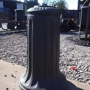 Bolardo Colonial Fierro Fundido