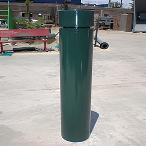 Bolardo Cilindro Acero